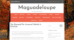 Desktop Screenshot of maguadeloupe.ca